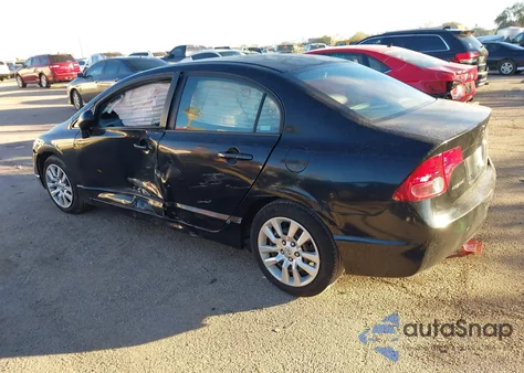 2008 Honda Civic Lx из США, поврежденный, VIN 2HGFA16578H343221